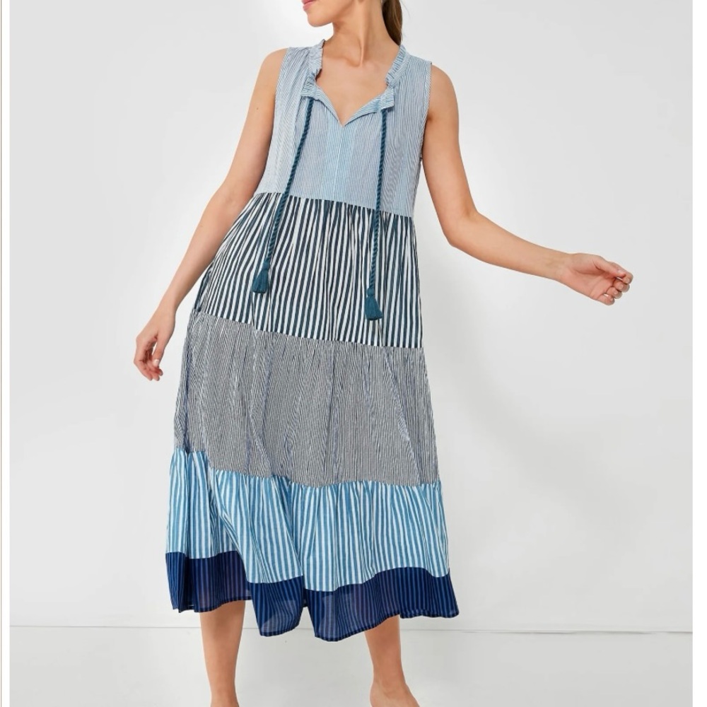 Tuckernuck Seaside Stripe Caftan